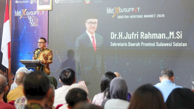 Sekda Sulsel Buka KKS x DIGIFEST 2026, Perkuat Peluang Wastra Lokal Tembus Pasar Nasional dan Global
