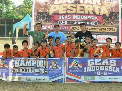 Tim Junior Binaan Bank Sulselbar FC Juara GEAS Sulsel 2026