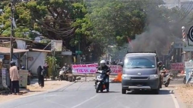 Pantauan sekitar Lokasi kejadian Foto list.