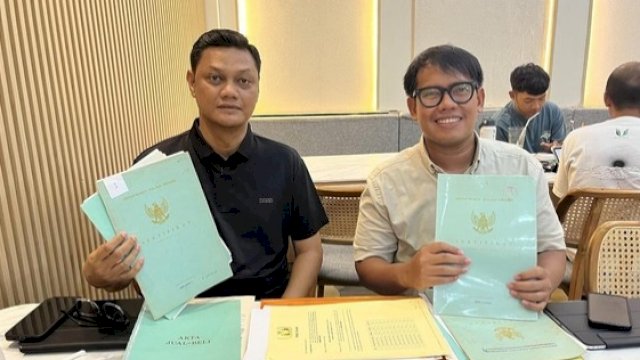 Kuasa Hukum PT Aditarina Arispratama, Andi Alrizal Yudhi Putranto. Foto list