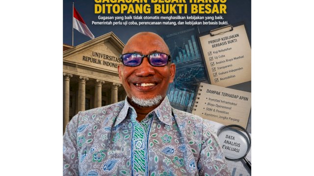 UNIVERSITAS REPUBLIK INDONESIA: GAGASAN BESAR HARUS DITOPANG BUKTI BESAR. Oleh: AbuAl-Faqir
