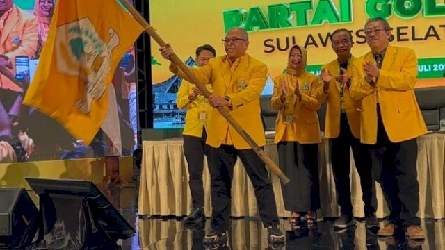 Aklamasi di Musda XI, Ilham Arief Sirajuddin Resmi Pimpin Golkar Sulsel