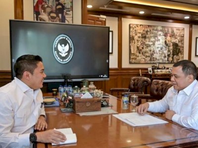 Akselerasi Investasi Strategis, Haji Isam Temui Seskab Mayor Teddy di Palangkaraya