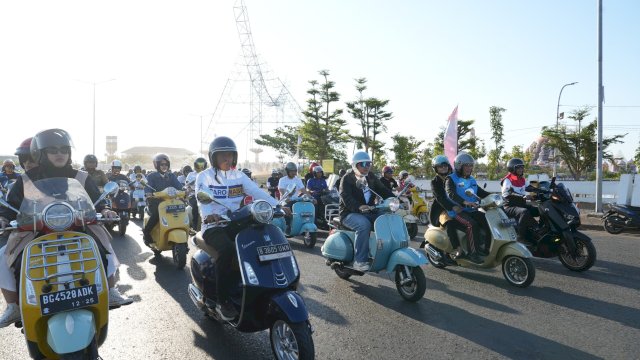 Lebih dari Sekadar Riding, Munafri dan Kaban BKN Hijaukan CPI dengan Tabebuya