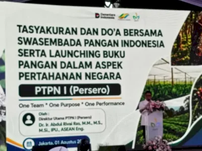Dukung Asta Cita Prabowo, PTPN I Akselerasi Swasembada Pangan dan Hilirisasi Perkebunan