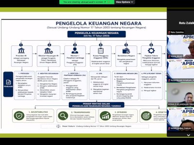Webinar APBD On Time Perkuat Pemahaman ASN tentang Tata Kelola Keuangan Daerah
