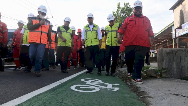 49 Ruas Jalan Program MYP Pemprov Sulsel Dalam Tahap Pengerjaan