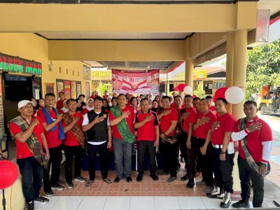 Semarak HUT RI ke-81, Polsek Manggala Gelar Lomba dan Pererat Silaturahmi
