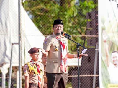 Pesan Gubernur Sulsel di Hari Pramuka ke-65: Hayati Dasadarma dan Bangun Kepercayaan
