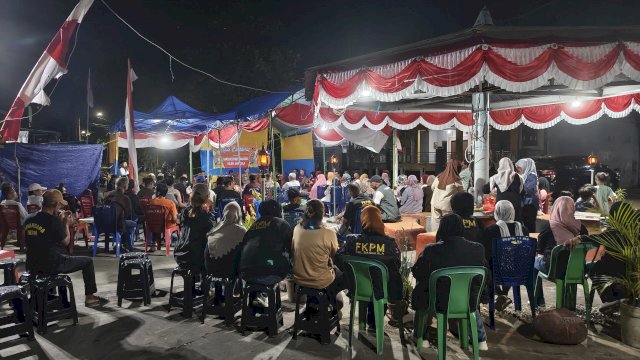 Polsek Manggala Gelar &lsquo;Ngopi Kamtibmas&rsquo;, Ajak Warga Bangkala Bersinergi Jaga Keamanan