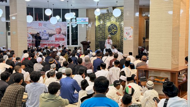 ​Peringati HUT ke-81 RI, Yayasan Babussalam Rangkul 1.000 Elemen Masyarakat Makassar dalam Zikir Kebangsaan
