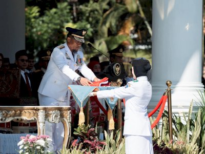 Upacara HUT ke-81 RI, Gubernur Andi Sudirman Gaungkan Kedaulatan Pangan Menuju Indonesia Emas 2045