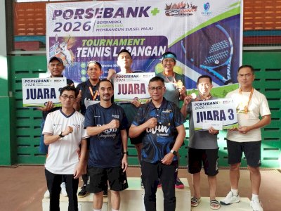 Bank Sulselbar Raih Juara Umum PORSEBANK+ BMPD Sulawesi Selatan 2026 dengan 7 Medali