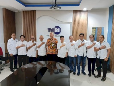 Bangun Ekosistem Pers Positif, PWI Sulsel dan TVRI Siapkan MoU