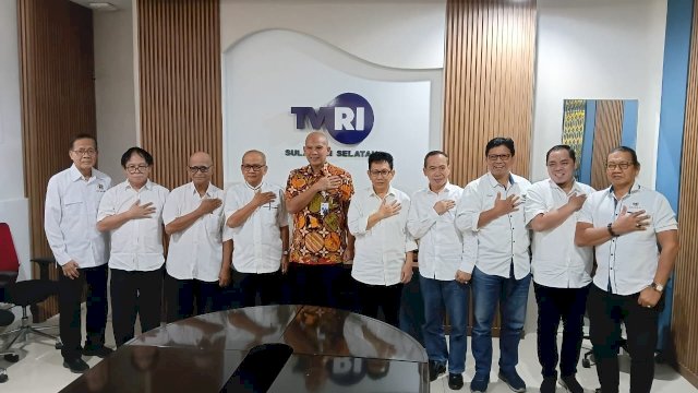 Bangun Ekosistem Pers Positif, PWI Sulsel dan TVRI Siapkan MoU