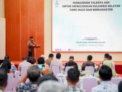 Sulsel 100 Persen Terapkan Manajemen Talenta, Gubernur Andi Sudirman Bidik Role Model Nasional