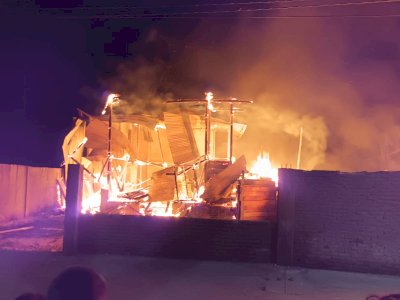 ​Kebakaran Hanguskan Somel di Manggala Makassar, Tidak Ada Korban Jiwa