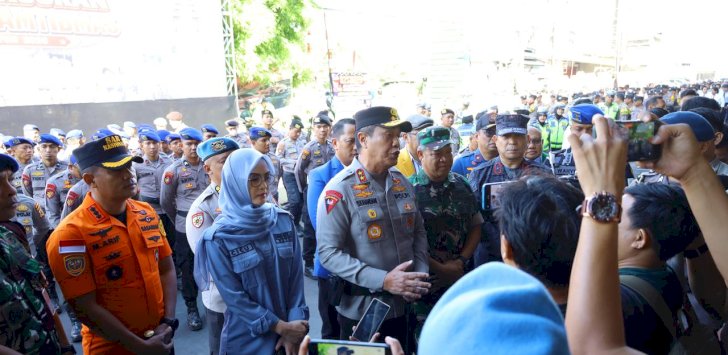 Jaga Kondusivitas Sulsel, Kapolda Pimpin Apel Gelar Pasukan Silaturahmi Kamtibmas 2026