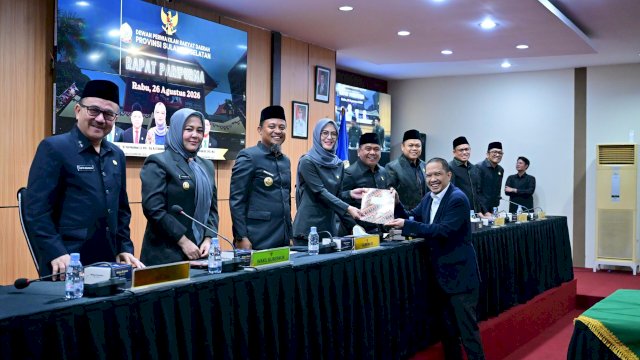 DPRD Sulsel Kawal Pembangunan Multisektor Kepemimpinan Andi Sudirman&ndash;Fatmawati