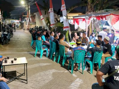 Perkuat Kamtibmas dan Dukung Program “Jagai Anakta”, Kapolsek Manggala Sambangi Warga Kampung Bambu-bambu
