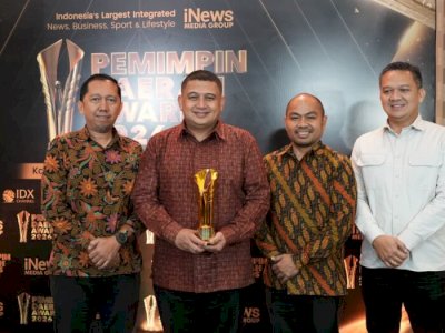 Terima Pemimpin Daerah Award 2026, Munafri Arifuddin Pangkas 358 Aplikasi Layanan Publik di Makassar