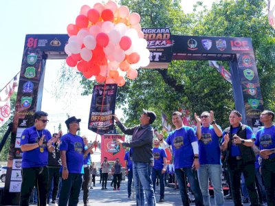 Lepas 500 Peserta Bhayangkara Off-Road Merdeka Seri V, Gubernur Sulsel Ajak Jaga Lestarinya Alam