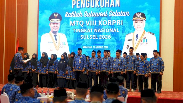Kafilah Sulsel Raih 26 Tiket Final MTQ VIII KORPRI Nasional 2026