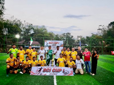 Meriahkan Hut Tana Toraja Ke 69 dan Hari Jadi Toraja Ke 779. PT. SCI Gelar Mini Soccer Cup 1 (U-40)
