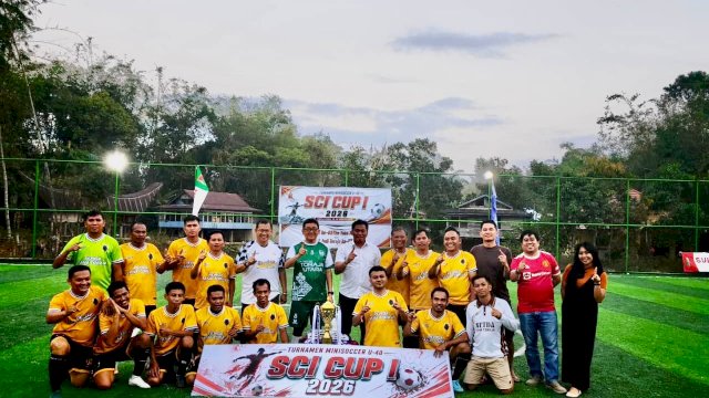 Meriahkan Hut Tana Toraja Ke 69 dan Hari Jadi Toraja Ke 779. PT. SCI Gelar Mini Soccer Cup 1 (U-40)