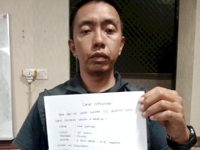 NH Penyebar Hoaks Masjid Mentan Amran Minta Maaf