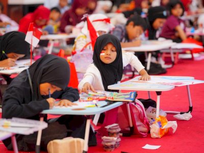 Lomba Menggambar Jadi Ruang Anak Ekspresikan Kreativitas di Peringatan Kemerdekaan