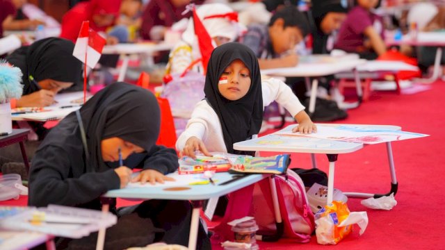 Lomba Menggambar Jadi Ruang Anak Ekspresikan Kreativitas di Peringatan Kemerdekaan