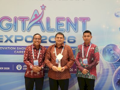 Apresiasi Nasional, Makassar Raih Penghargaan Kota Terbaik TP2DD 2026