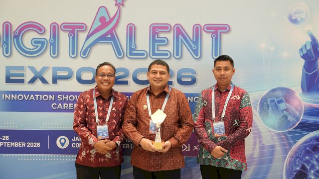Apresiasi Nasional, Makassar Raih Penghargaan Kota Terbaik TP2DD 2026