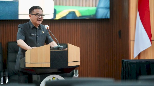 Jelang Purnabakti, Jufri Rahman Sampaikan Pesan Integritas di Paripurna DPRD Sulsel