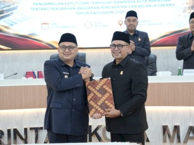 Pemkot dan DPRD Makassar Sahkan APBD Perubahan 2026 Rp5,26 Triliun