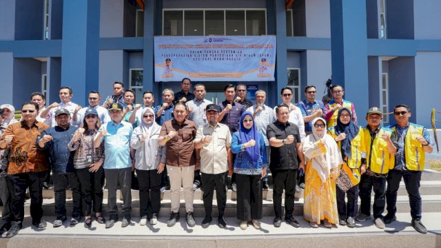 Gubernur Sulsel Resmikan SPAM Mamminasata, 20 Ribu Sambungan Rumah di Gowa-Takalar Terlayani