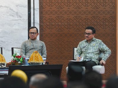 Sekda Jufri Rahman Pandu Rakor Percepatan Pertumbuhan Ekonomi se-Sulawesi