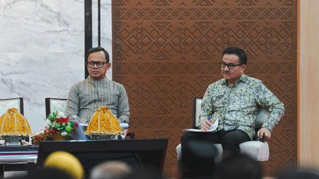 Sekda Jufri Rahman Pandu Rakor Percepatan Pertumbuhan Ekonomi se-Sulawesi