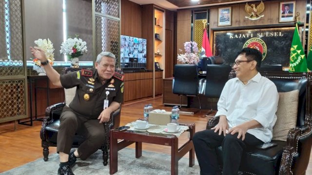 Kejati dan PWI Sulsel Perkuat Sinergi sebagai Jembatan Informasi Penegakan Hukum kepada Masyarakat