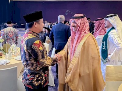 Gubernur Sulsel bersama Sejumlah Tokoh Bangsa Hadiri Hari Nasional ke-96 Kerajaan Arab Saudi