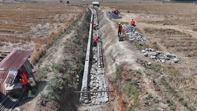 Petani Optimis Bisa Tanam Padi 3 Kali Setahun Berkat MYP Irigasi Pemprov Sulsel
