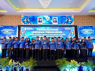 Pengurus Korpri Kota Parepare Masa Bakti 2026-2031 Dikukuhkan
