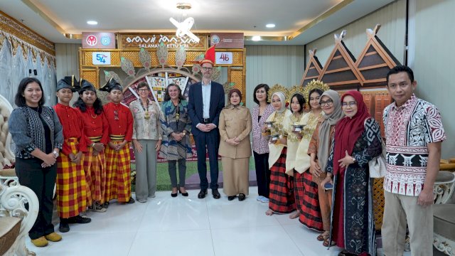 Tingkatkan Jejaring Global, Wawali Makassar Sambut Duta Besar Swiss di Bandara Sultan Hasanuddin