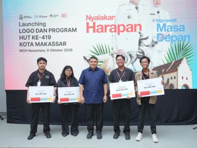 Makna Filosofis Pappaseng di Balik Logo Resmi HUT Ke-419 Kota Makassar Karya Anak Muda