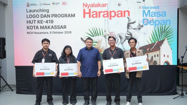 Makna Filosofis Pappaseng di Balik Logo Resmi HUT Ke-419 Kota Makassar Karya Anak Muda