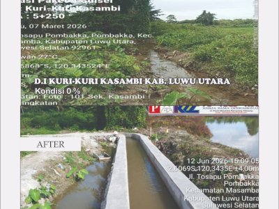 Gubernur Andi Sudirman Sulaiman Kawal Program MYP Rehabilitasi Daerah Irigasi