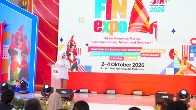 Wagub Fatmawati Rusdi Buka FIN Expo BIK 2026 di Makassar