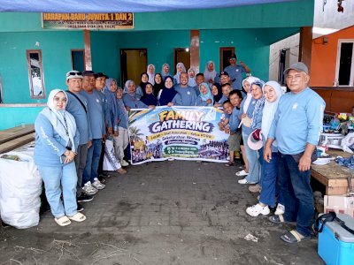 Pererat Silaturahmi RT/RW, Kelurahan Bitowa Gelar Family Gathering di Tanjung Bayang