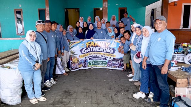 Pererat Silaturahmi RT/RW, Kelurahan Bitowa Gelar Family Gathering di Tanjung Bayang